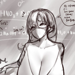 This is a pixiv picture whose title is teacher sketch( 21.10.11).