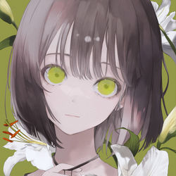 This is a pixiv picture whose title is L.