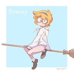 This is a pixiv picture whose title is Breezy.