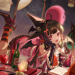 This is a pixiv picture whose title is ♥.