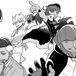 This is a pixiv picture whose title is いい男の日.