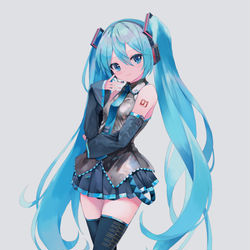 This is a pixiv picture whose title is miku.