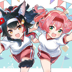 This is a pixiv picture whose title is ホロライブ大運動会2021.