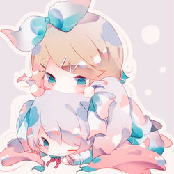 This is a pixiv picture whose title is ちびミクまとめ10.