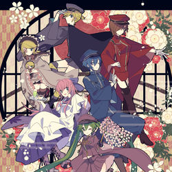 This is a pixiv picture whose title is 千本桜.