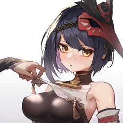 This is a pixiv picture whose title is 九条裟羅.