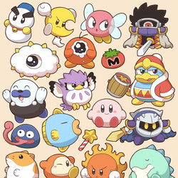 This is a pixiv picture whose title is カービィちゃん。.