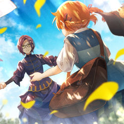 This is a pixiv picture whose title is 君の名を呼ぶ、それだけで二人の絆は永遠なんだ.