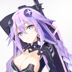 This is a pixiv picture whose title is Purple heart.