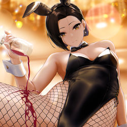 This is a pixiv picture whose title is バニー矢式さん.