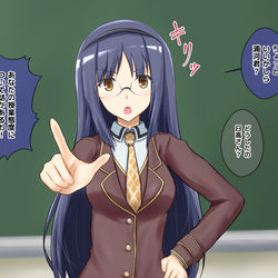 This is a pixiv picture whose title is 催眠術師と人形遊び.