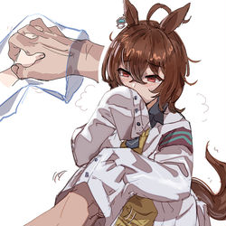 This is a pixiv picture whose title is はい握手.