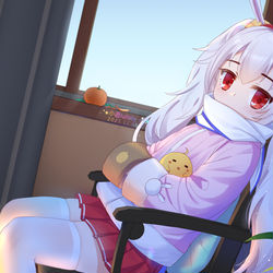 This is a pixiv picture whose title is 拉菲 你不冷吗.