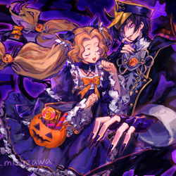 This is a pixiv picture whose title is 🎃.