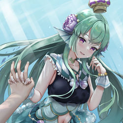 This is a pixiv picture whose title is Feesh Caught you (Finana).