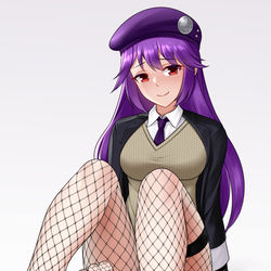 This is a pixiv picture whose title is 委託絵.
