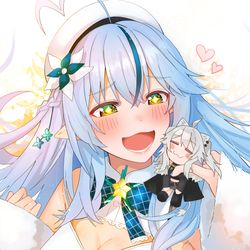 This is a pixiv picture whose title is ちびししろんといっしょ♪.