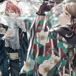 This is a pixiv picture whose title is ニコバーカレンダー2022.