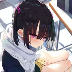This is a pixiv picture whose title is 手を温めてます。.