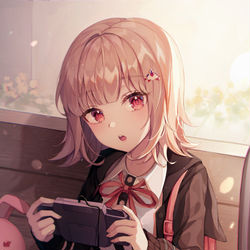 This is a pixiv picture whose title is Chiaki Nanami.