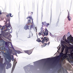This is a pixiv picture whose title is 25時、ナイトコードで。.