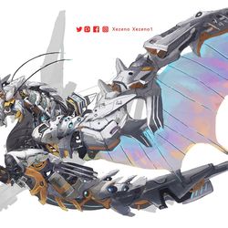 This is a pixiv picture whose title is Mechalos.