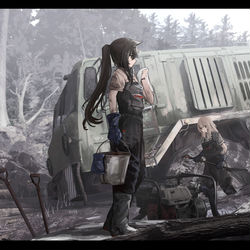 This is a pixiv picture whose title is 17. Mud season.