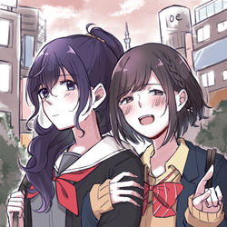 This is a pixiv picture whose title is ほぼまふとえなのプロセカまとめ.