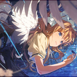 This is a pixiv picture whose title is 神尾観鈴ちゃん.