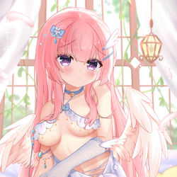 This is a pixiv picture whose title is んー.
