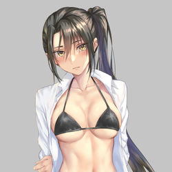 This is a pixiv picture whose title is 那智.