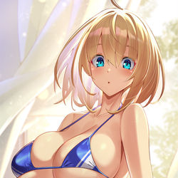 This is a pixiv picture whose title is みずぎ.