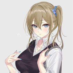 This is a pixiv picture whose title is 早坂愛.