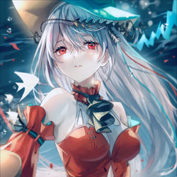 This is a pixiv picture whose title is 濁心スカジ.