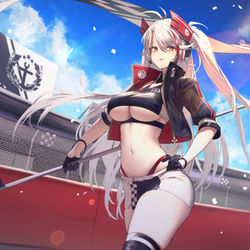 This is a pixiv picture whose title is プリンツ・オイゲン.