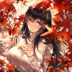 This is a pixiv picture whose title is 深沙希さんお誕生日記念絵2021.