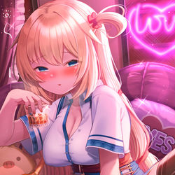 This is a pixiv picture whose title is 酔っちゃまさん.