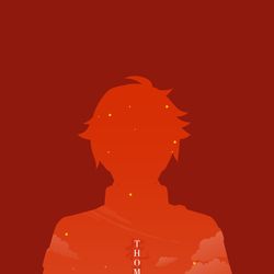 This is a pixiv picture whose title is 让我看看有多少朋友捞托马出了胡桃.