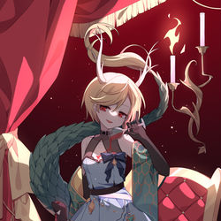 This is a pixiv picture whose title is 吉弔八千慧.