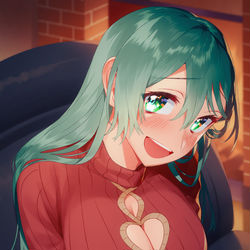This is a pixiv picture whose title is 鈴谷「なんかちょっと寒いね…」.