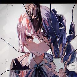 This is a pixiv picture whose title is ごめんね.