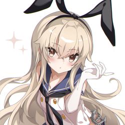 This is a pixiv picture whose title is 島風.