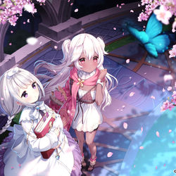 This is a pixiv picture whose title is 無言のお礼.