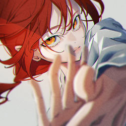 This is a pixiv picture whose title is マキマ.