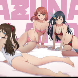 This is a pixiv picture whose title is AZUNAランド.