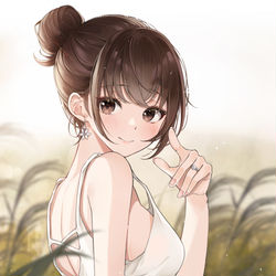 This is a pixiv picture whose title is 秋.