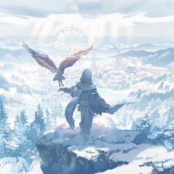 This is a pixiv picture whose title is 《 立 冬 》Winter is coming again.