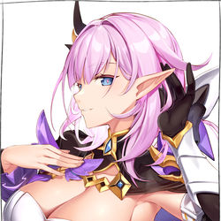 This is a pixiv picture whose title is エリシア.