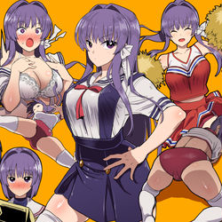 This is a pixiv picture whose title is 藤林杏らくがき.