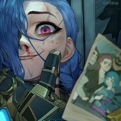 This is a pixiv picture whose title is Arcane.